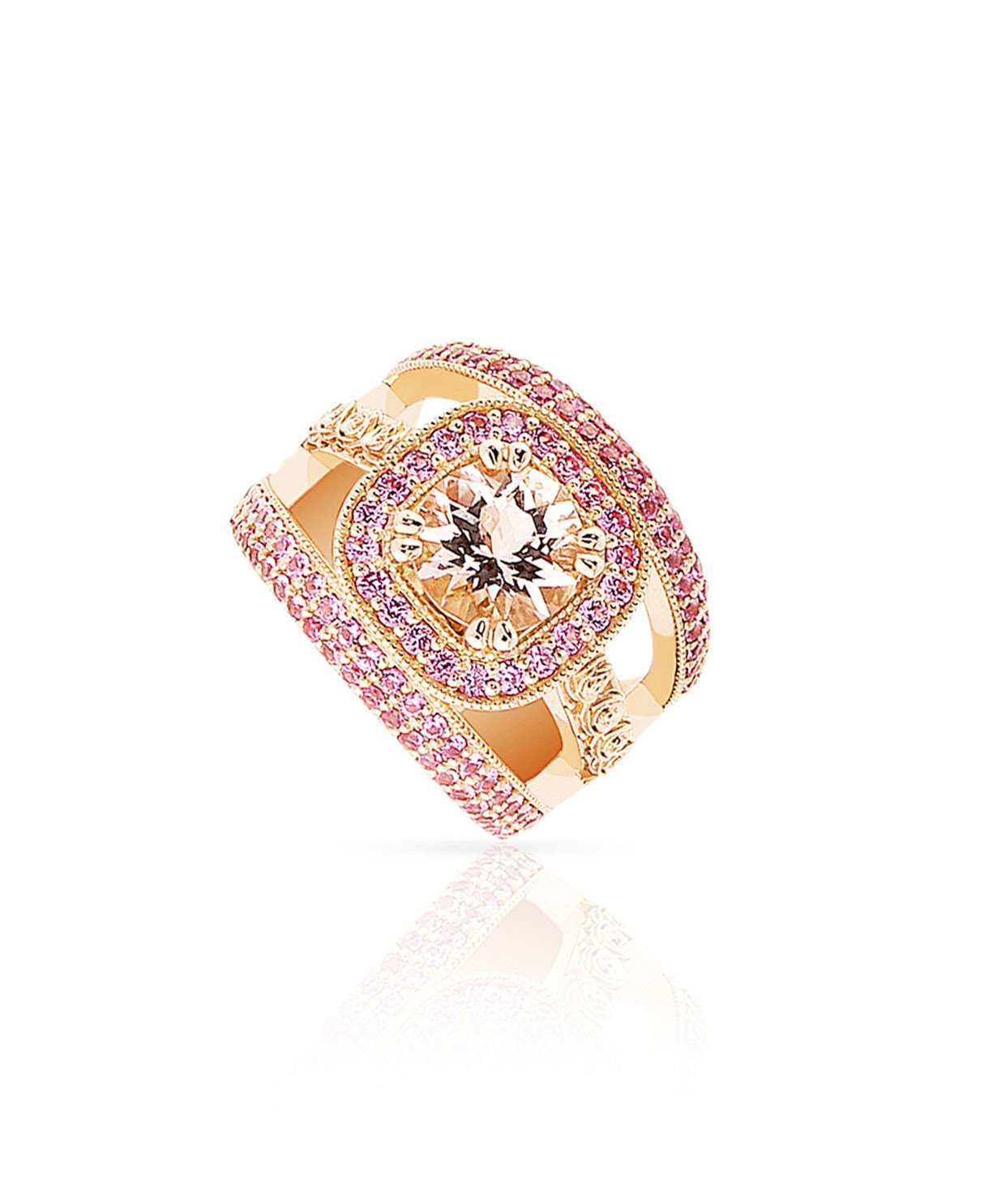 Abi Morganite Ring