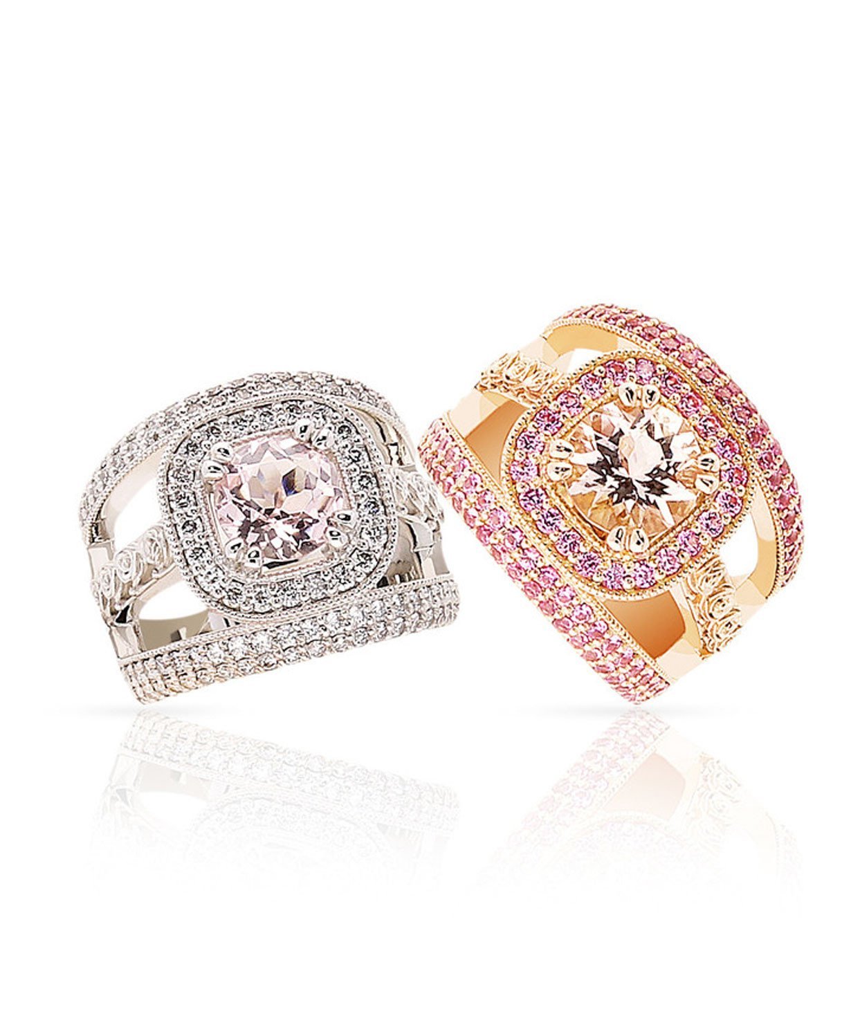 Abi Morganite Ring